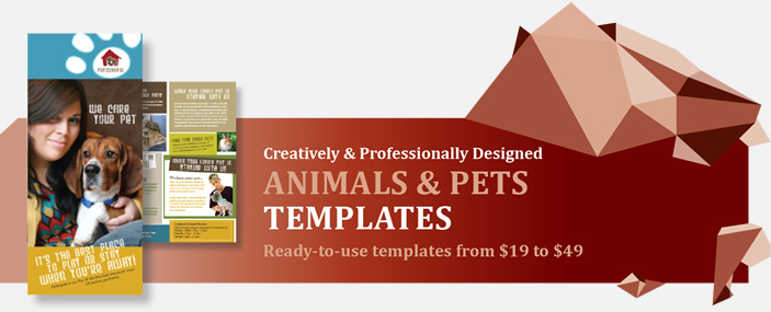 Professional Animals and Pets Templates