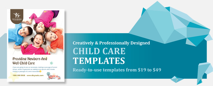 free-professional-child-care-layout-templates