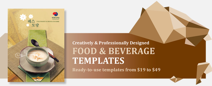 Professional Food and Beverage Templates