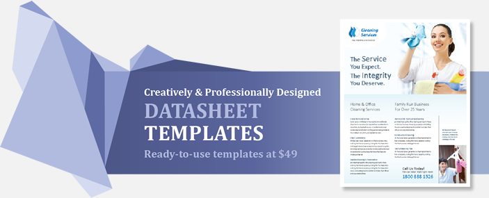 Professional Datasheets Templates