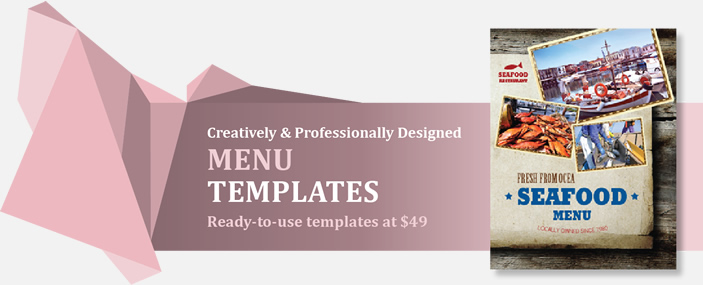 Professional Menus Templates