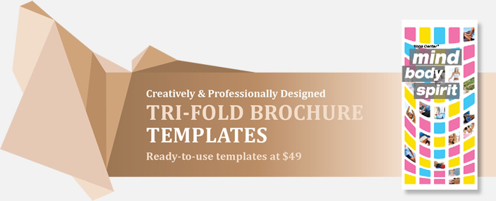 Professional Tri-Fold Brochures Templates