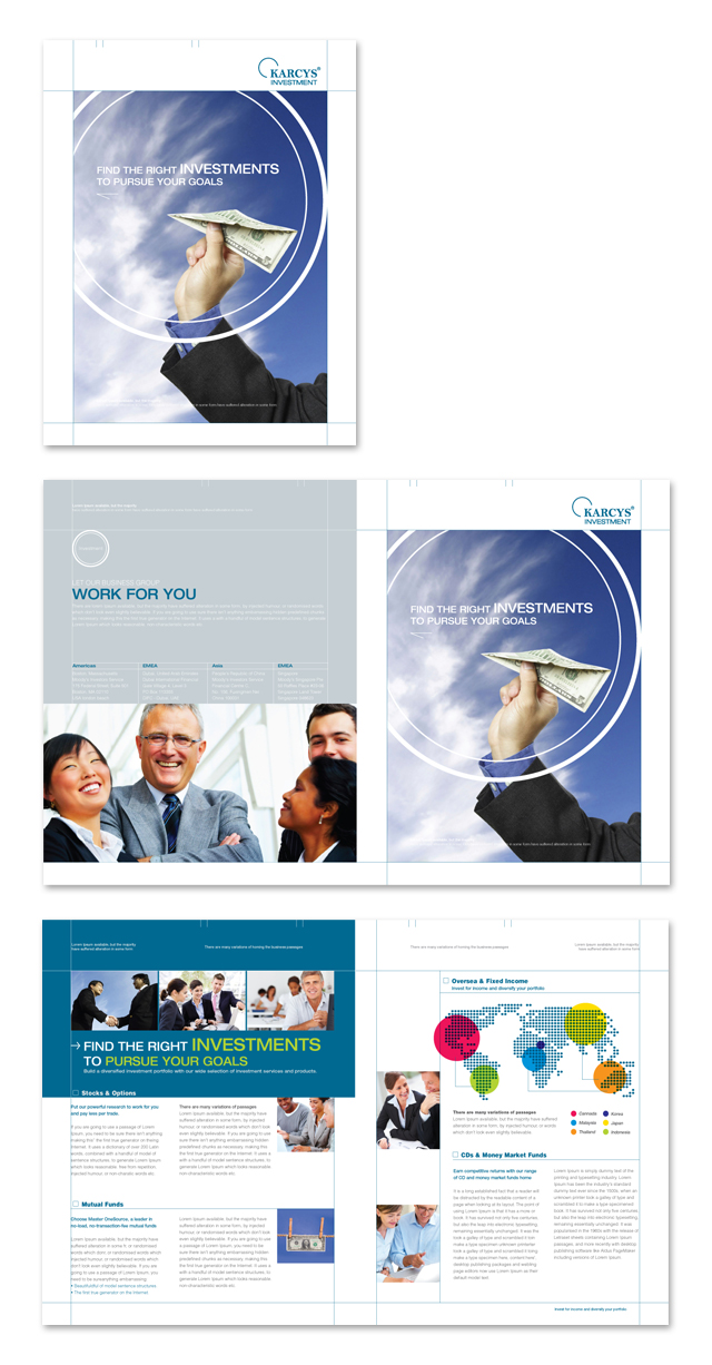 Investment Services Brochure Template