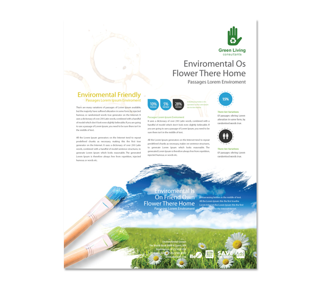 Environmental Groups Flyer Template