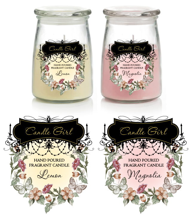 Candle Labels Template - dLayouts Graphic Design Blog