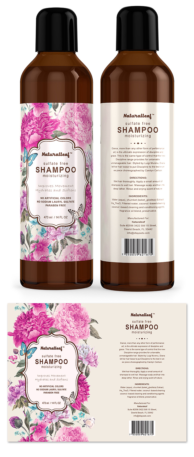 hair-shampoo-label-template