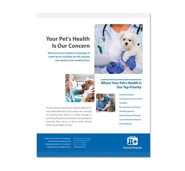 Veterinarians Poster Template