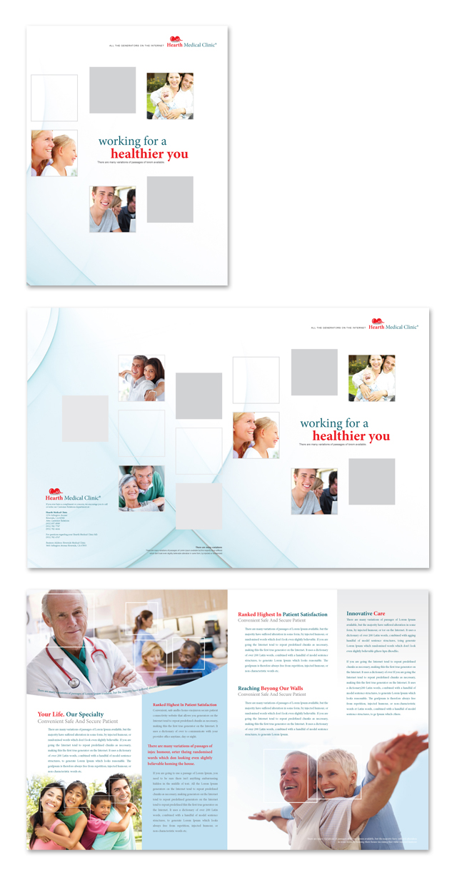 Medical Clinic Brochure Template