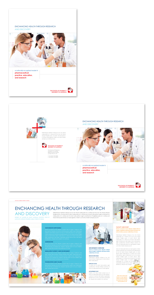 Pharmacy School Brochure Template