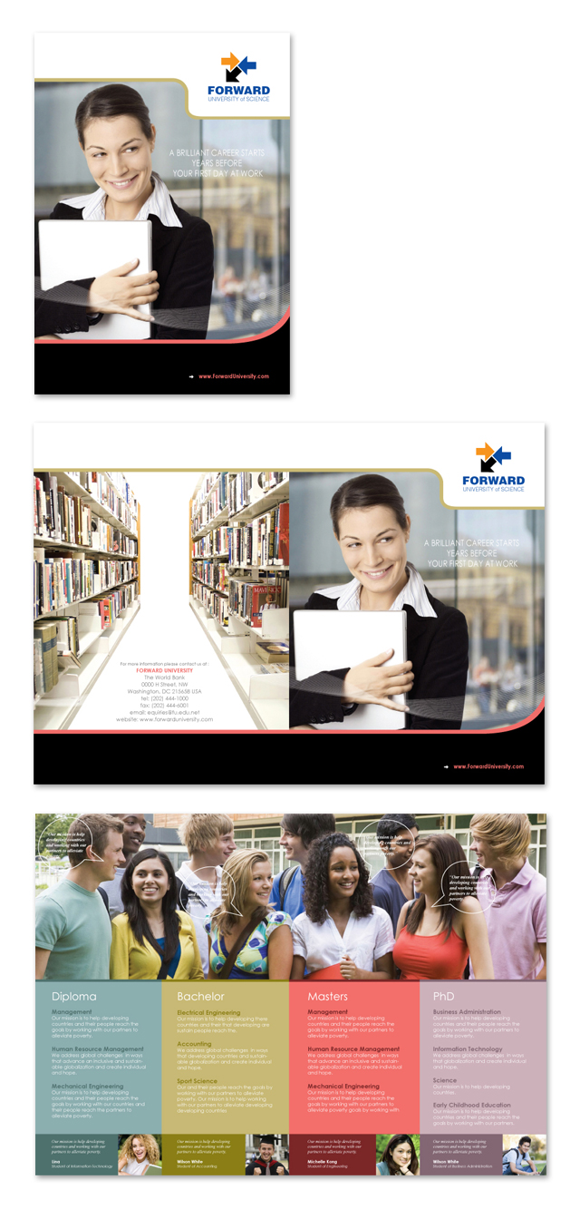 College & University Brochure Template