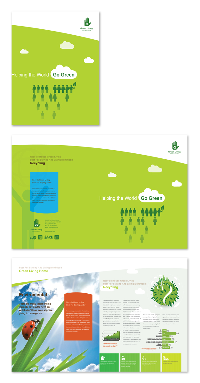Recycling Brochure Template