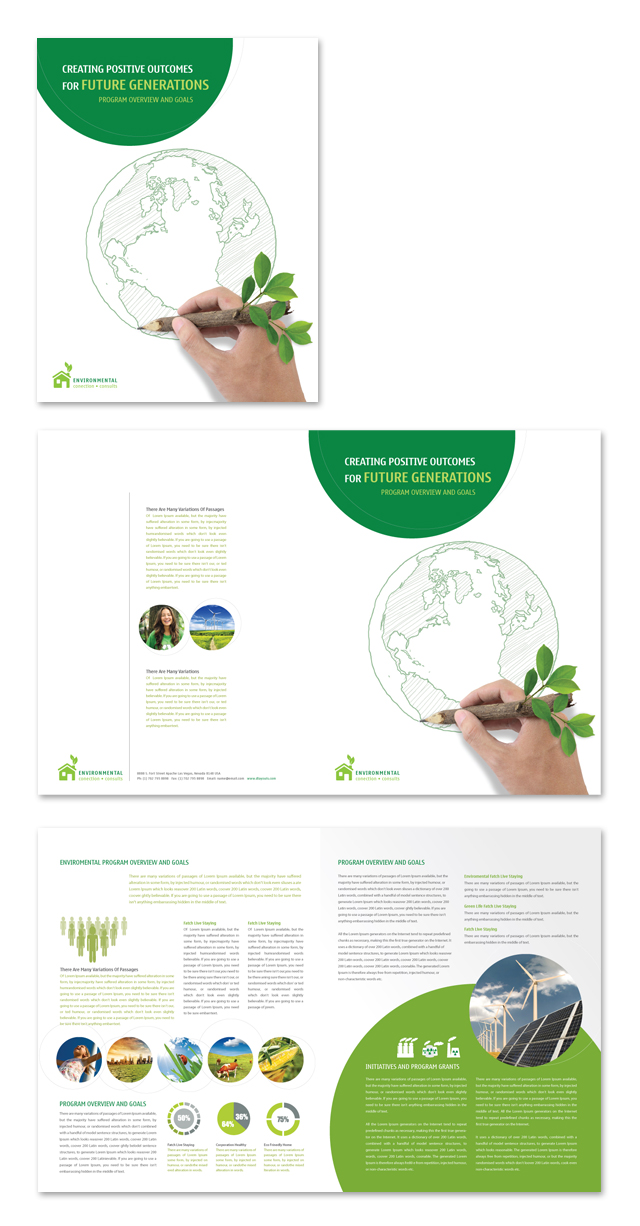 Environmental Protection Brochure Template