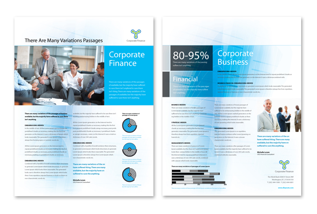 Corporate Finance Datasheet Template