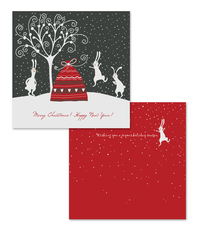 Holiday Seasons Greeting Card Template