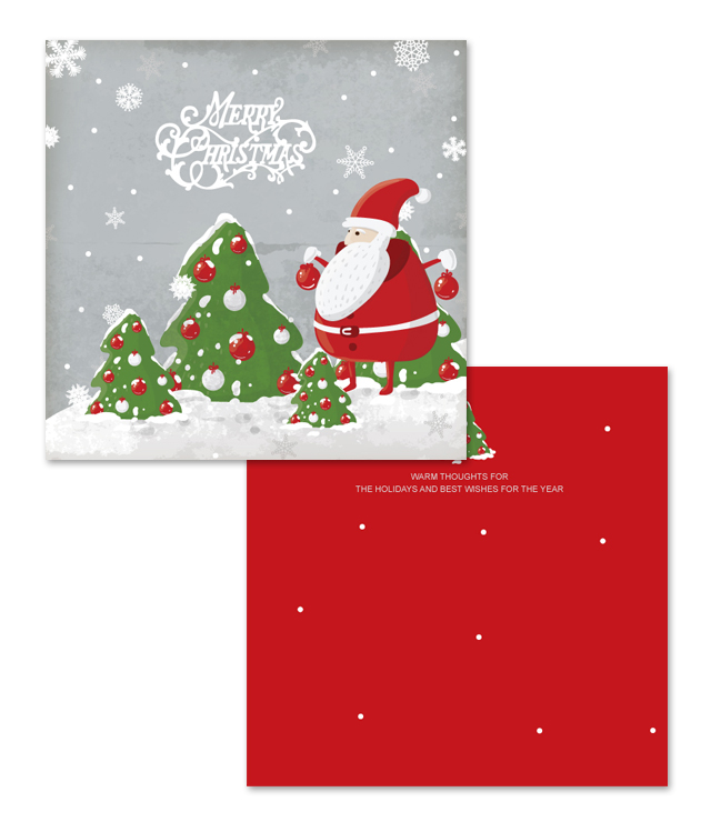 Xmas Greeting Card Template