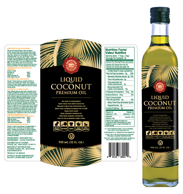 Coconut Oil Label Template Free Download