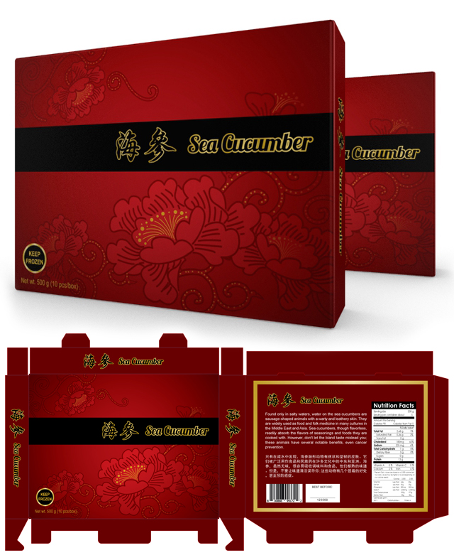 Chinese New Year Food Packaging Template