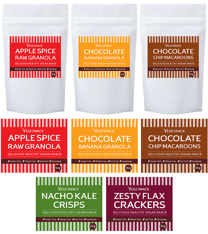 Snack Pack Label Template