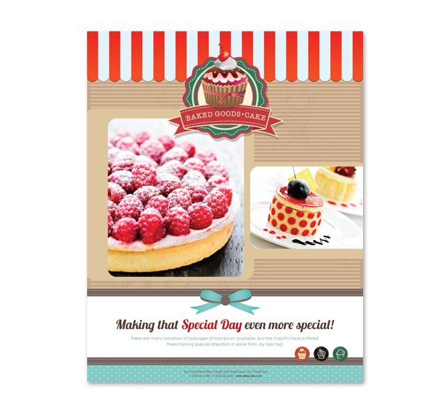 Cakery Poster Template